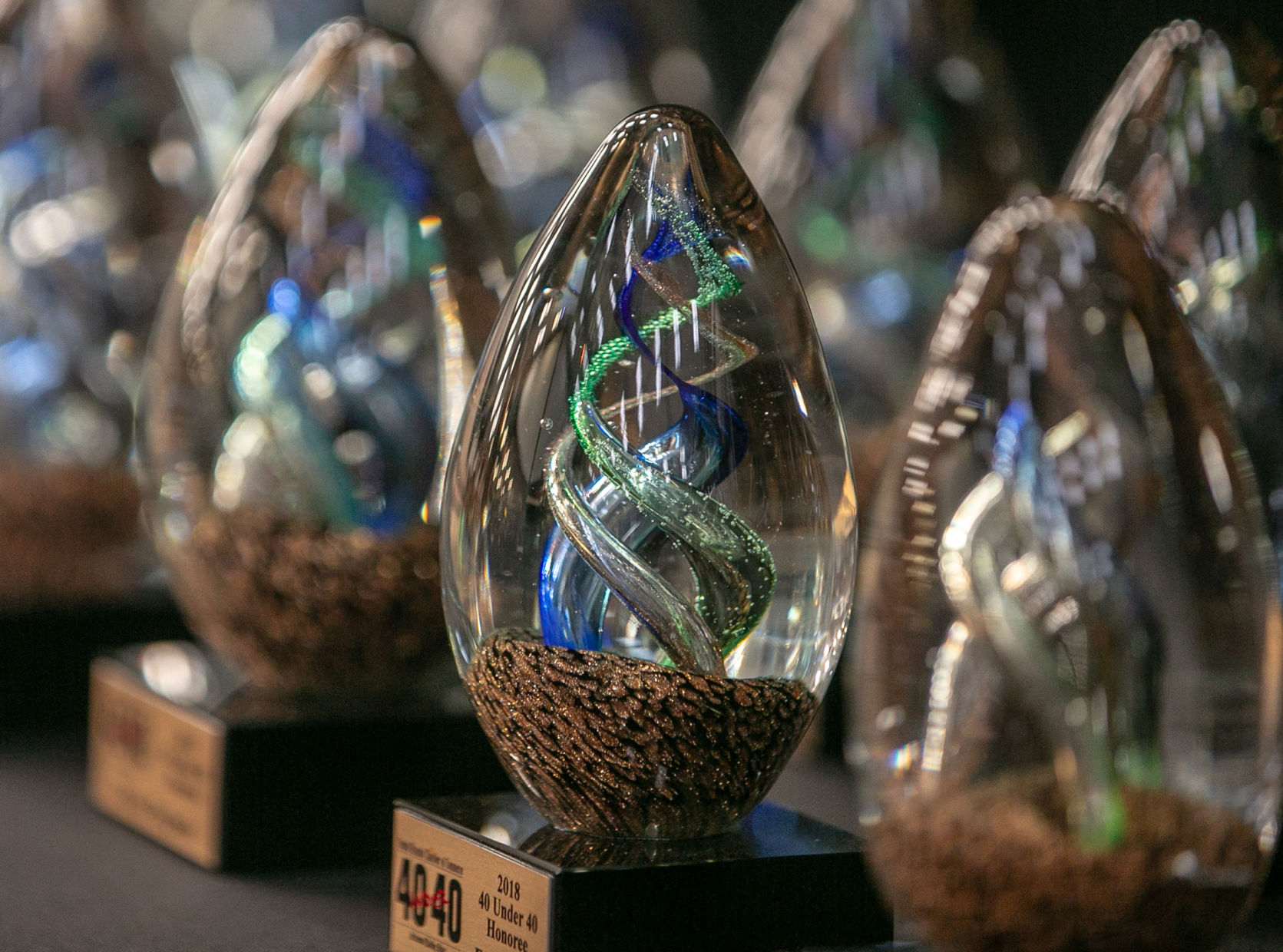 2018 40 under 40 awards ceremony